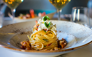 blue orchid hotel in house restaurant and bar