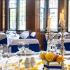 meeting room dining area - wellington hotel - blue orchid