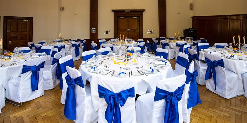 meeting room dining area - blue orchid